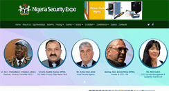 Desktop Screenshot of nigeriasecurityexpo.com